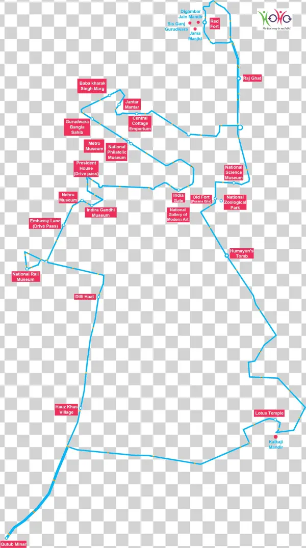 Hoho Route Map