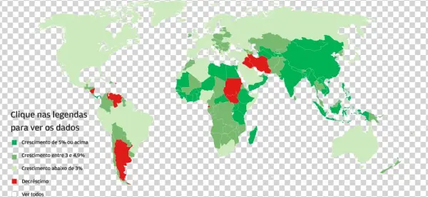 Iémen 14,71 % Líbia 10,83 % Dominica 9,41 % Etiópia