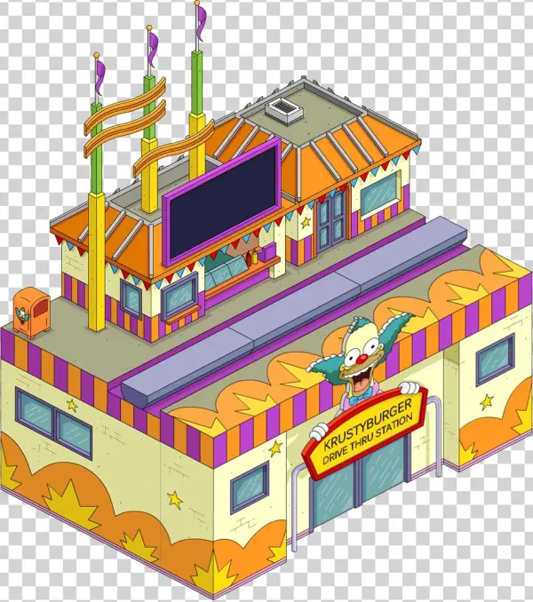 Krustys Drive-thru Station