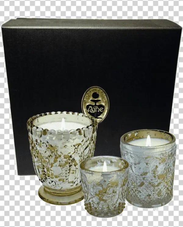 Mercury Glass Candles Png