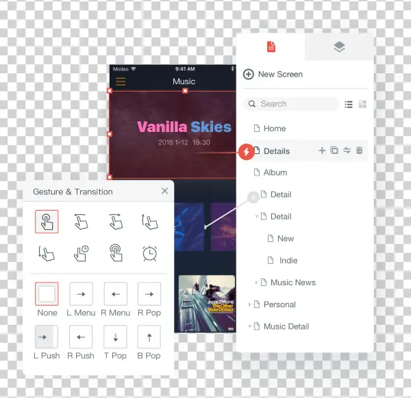 Simple Drag & Drop For Interactive Prototypes