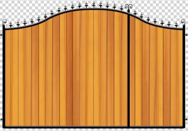 Stratford 3/4 Split Driveway Gate From
