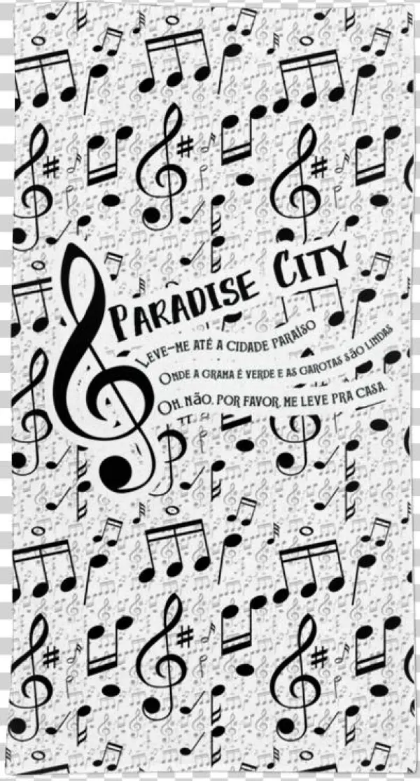 Toalha Paradise City De By Munizna