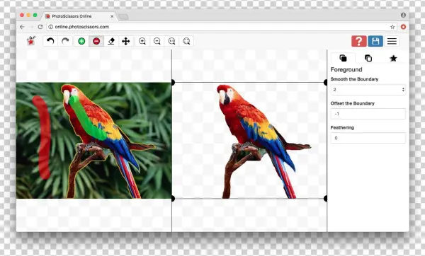 Uploaded Image With Markings
