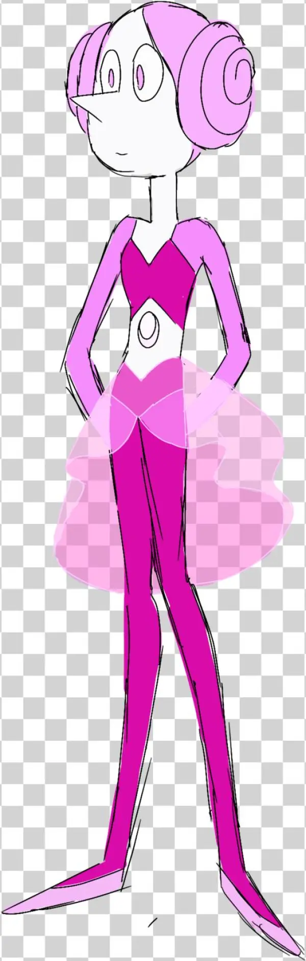 White Pearl And Pink Pearl