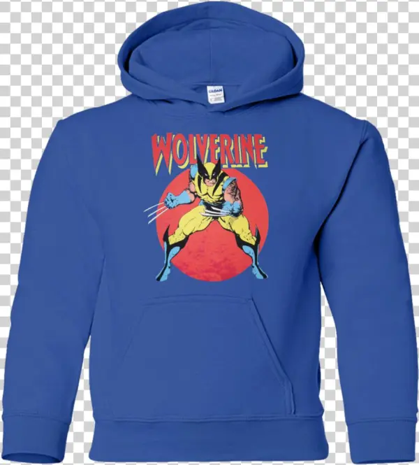 Wolverine Retro Comic Youth Hoodie Sweatshirts