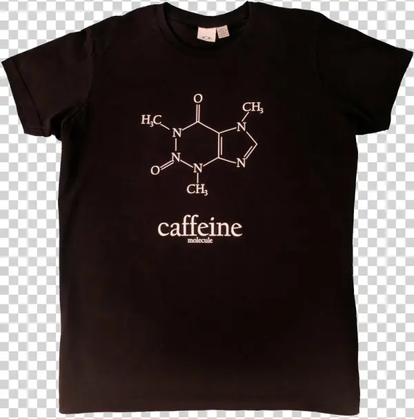 Caffeine Molecule Ladies Biz Collection Ice T-shirt