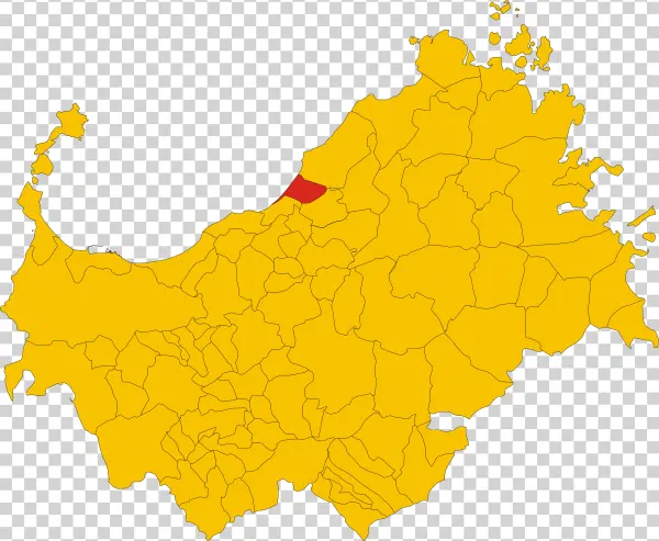 Map Of Comune Of Badesi