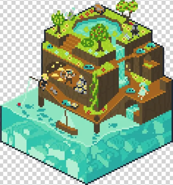 [oc] First Crack At Isometric