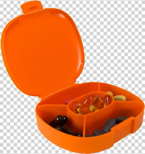 Prozis Shape Your Road Pillbox Single Size Orange Full