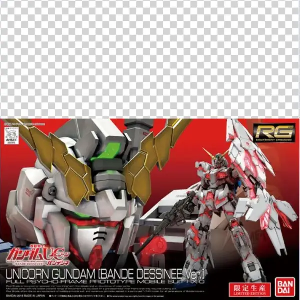 Rg 1/144 Gundam Uc Unicorn Gundam