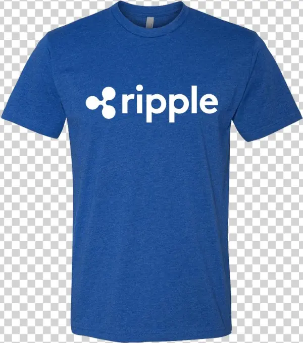 Ripple Xrp Logo Ringspun Tee