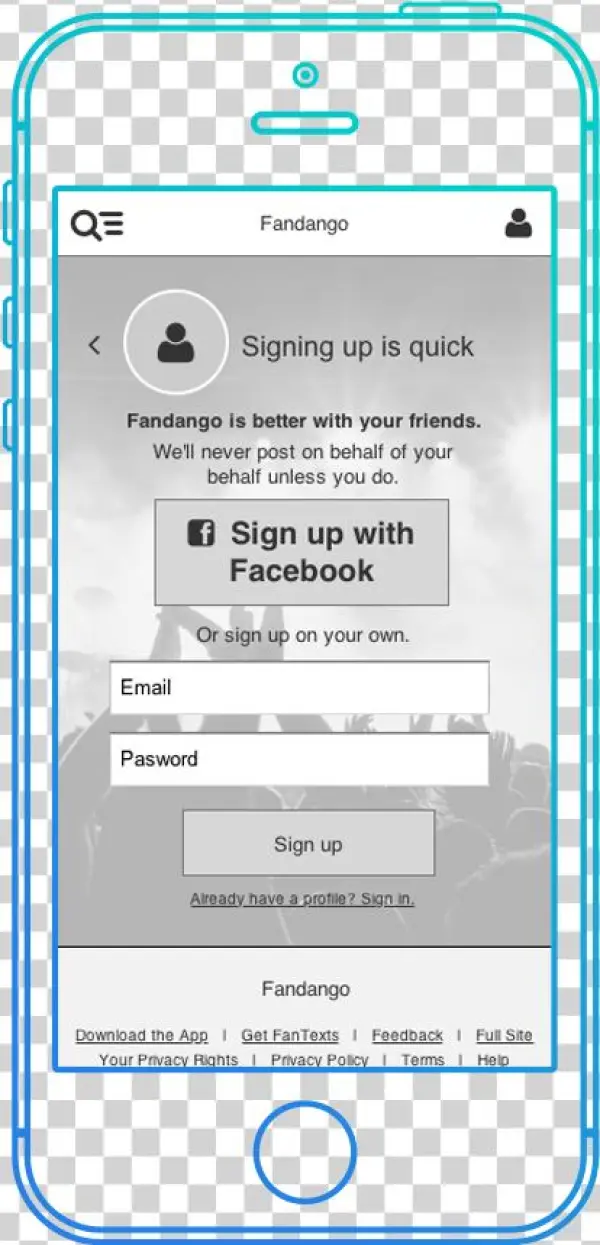 Sign Up Page