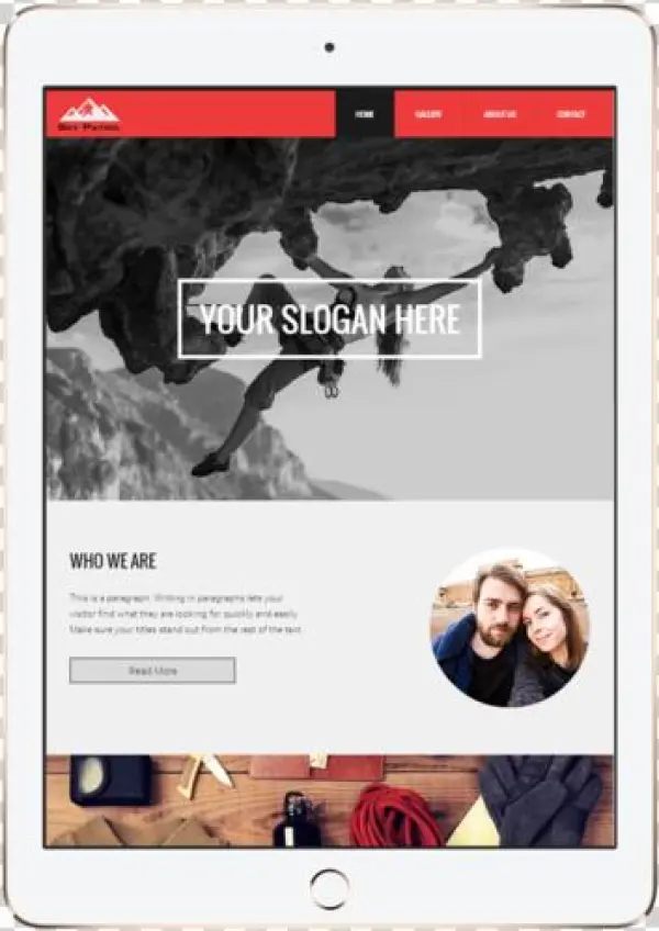 Sky Patrol Template Tablet/ipad View