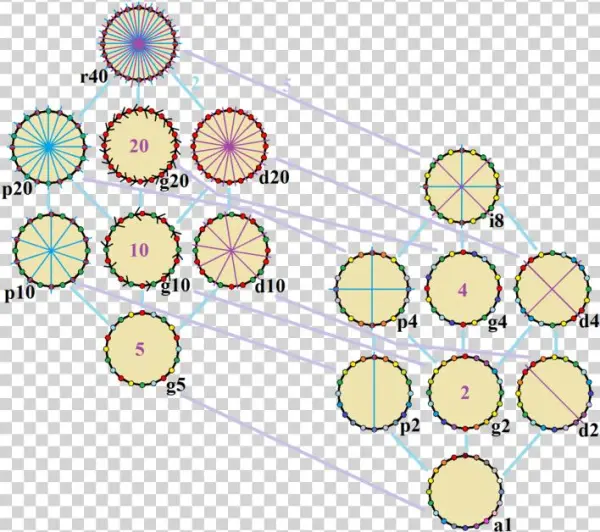 Symmetries Of A Regular Icosagon