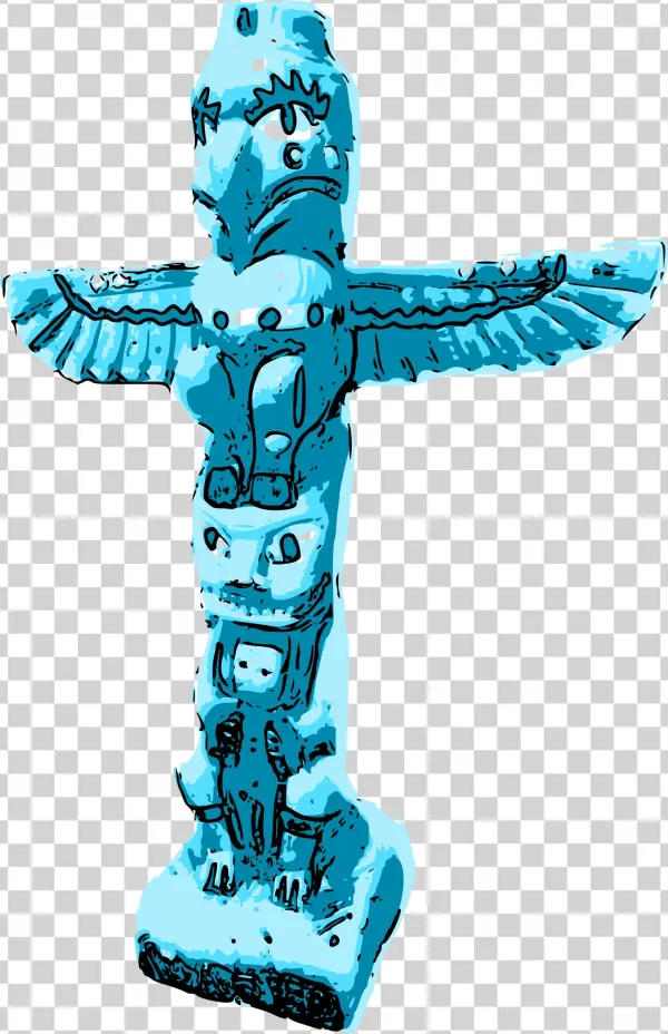 This Free Icons Png Design Of Totem Blues