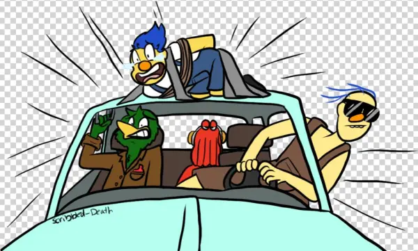 This Is My Part Of The Collab With Scared Funny, Im