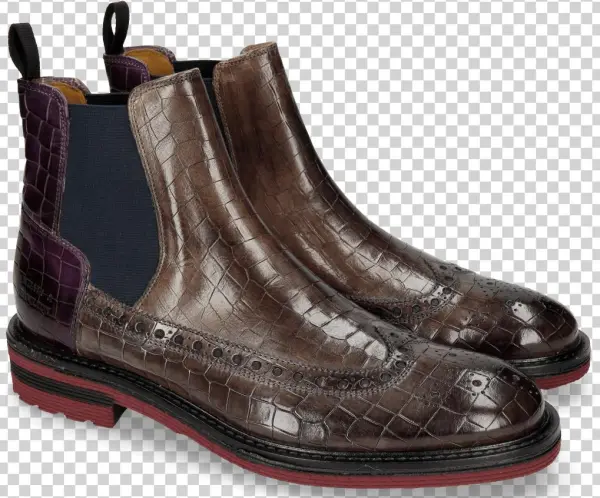 Ankle Boots Trevor 9 Crock Stone Viola