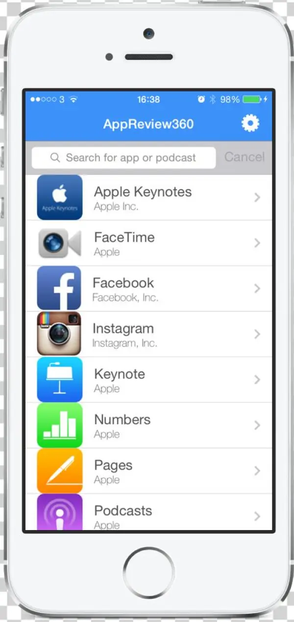 App Reviews Home Screen Appreview360