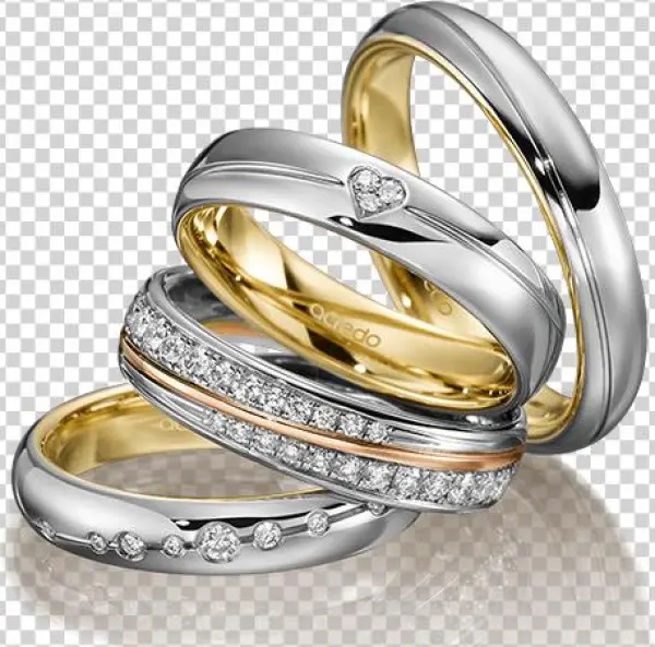 Bicolor Engagement Rings By Acredo
