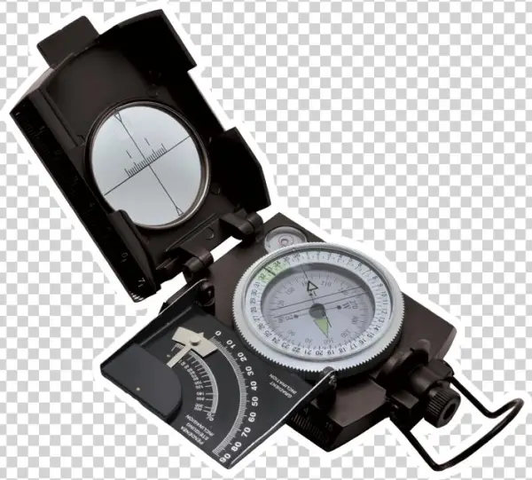 Brújula Lensática Con Clinometro "topo Ii" Baladéo