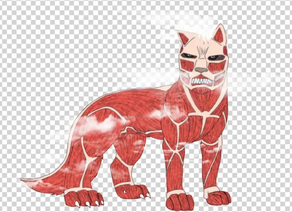 Colossal Titan Wolf
