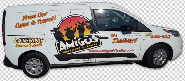 Delivery Car No Bg