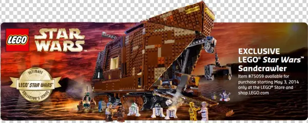 Exclusive Lego Star Wars Sandcrawler