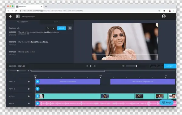 Headliner Might Be The Easiest Way To Create A Video