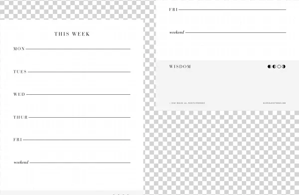 How To Use The Printable Planner