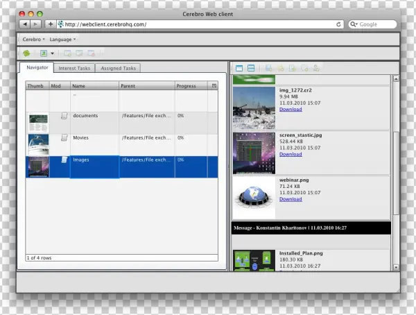 Please Welcome The Cerebro Web Version