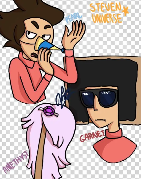 The Crystal Gems By Doodlinderp