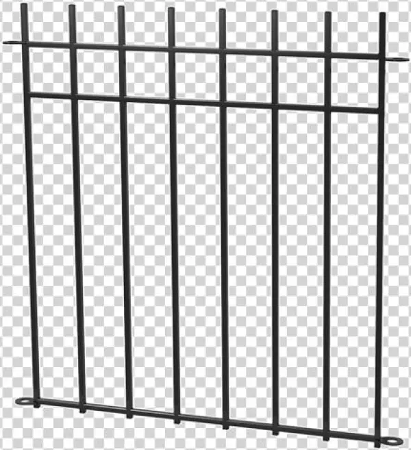 The Fence Panels Are Connected Using The Fence Post