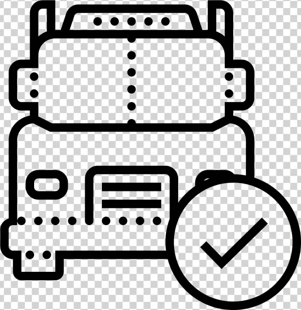 There Is The Front-facing Side Of A Large Delivery