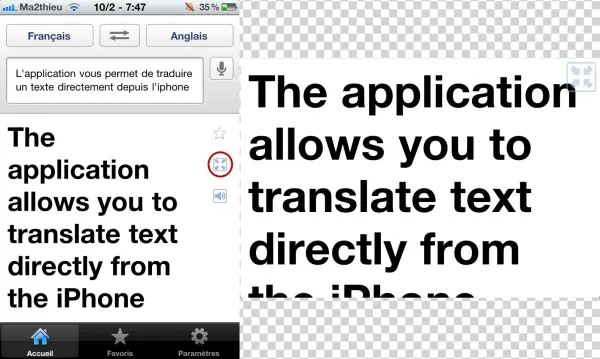 Affichez Le Résultat En Plein Écran Sur Google Translate