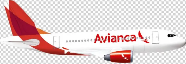 Airbus A318 - Avião Avianca Png