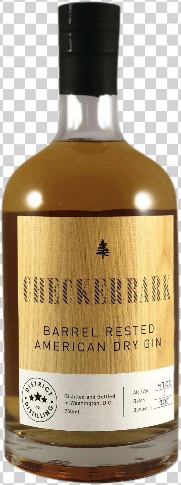 Checkerbark, Barrel Rested Gin Image
