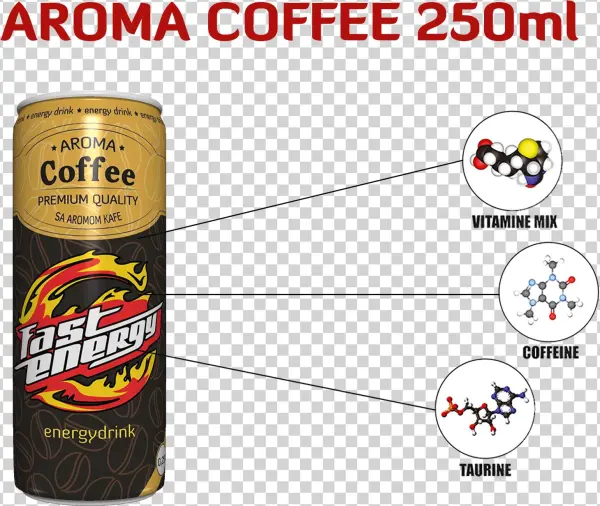 Energetska Pica Ukusi - Fast Energy Aroma Coffee