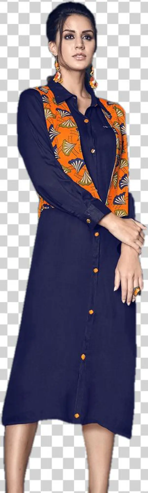 Georgette Designer Kurtis Wholesale - Day Dress