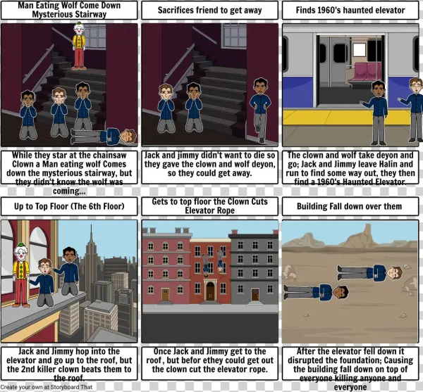 Halloween Story Board