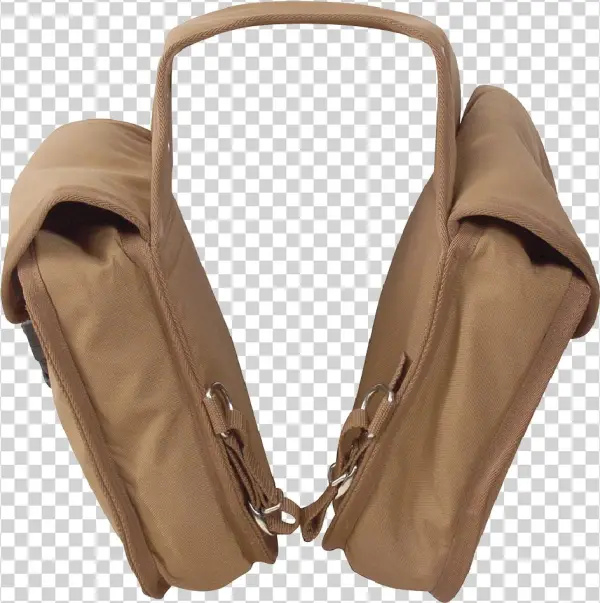 Khaki Saddle Bag