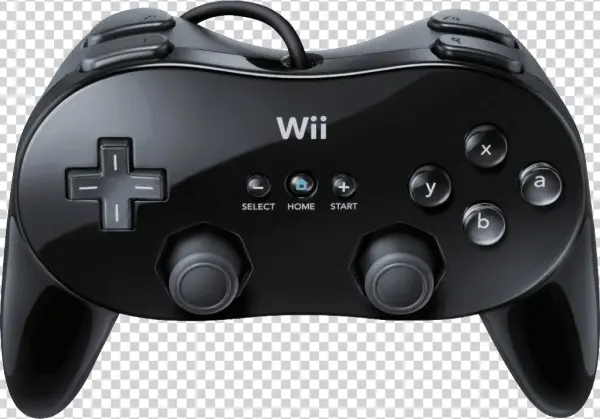 Nintendo Classic Controller Pro Black Wii-1