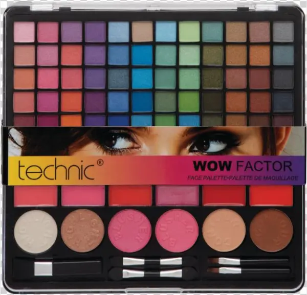 Technic Wow Factor Face Palette Petite - Cosmetics