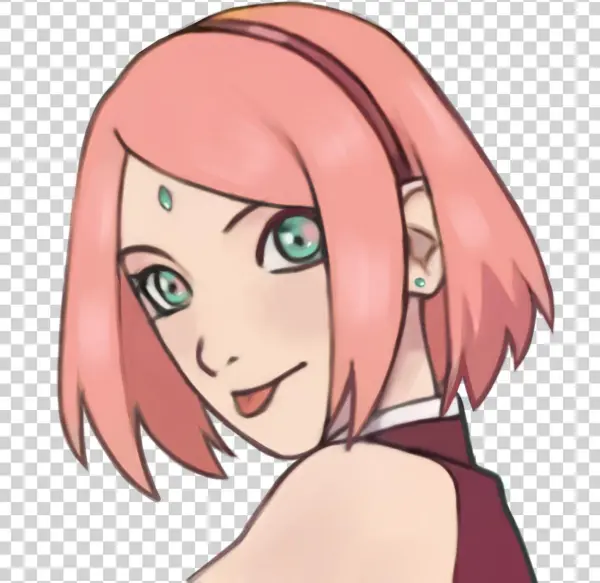 Transparent Sakuras Doing The - Cartoon