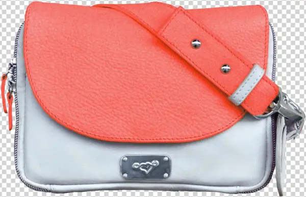 Umhängetasche Klein Leder Rot Weiss Blackbeard Zurich - Shoulder Bag
