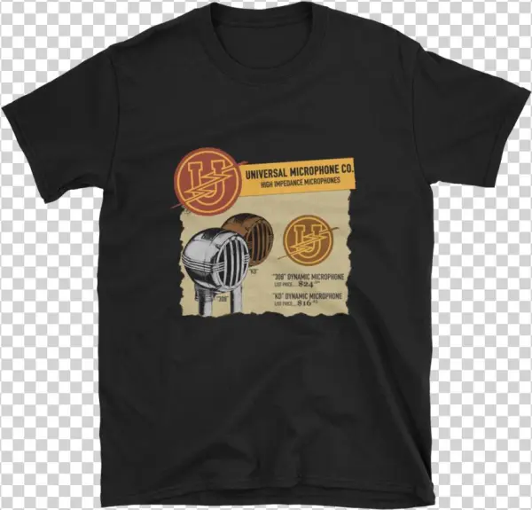 Universal Bullet Microphone T-shirt