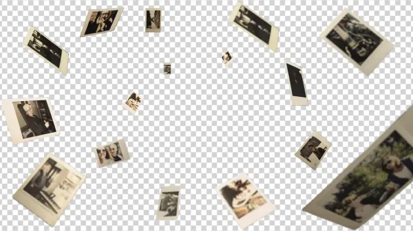 1920 X 1080 Polaroids Omarrangerad - Earrings