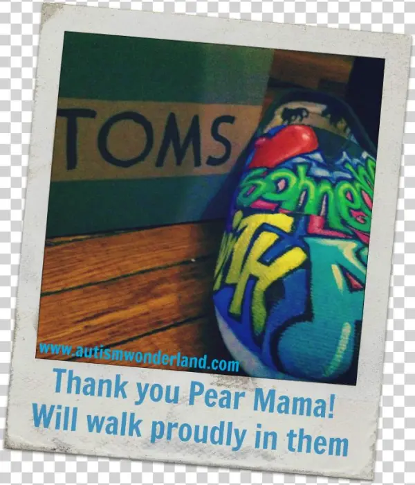 Autism Awareness Toms By Pear Mama For Autismwonderland - Plank