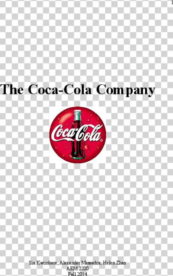 Docx - Coca Cola