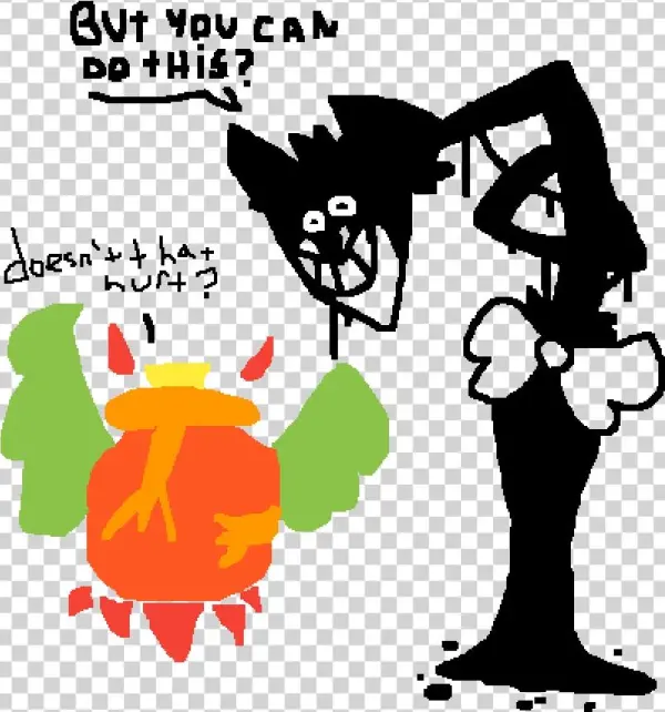 "doesn't That Hurt" - Cartoon